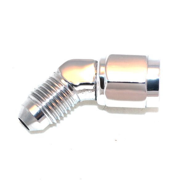 Female to Male AN Swivel Forged Elbow 45°