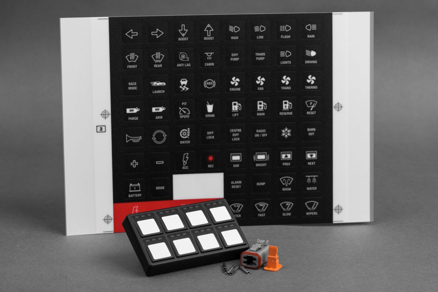 Emtron 8 Button Keypad - JB-Tech Racing | Performance Automotive | Las ...
