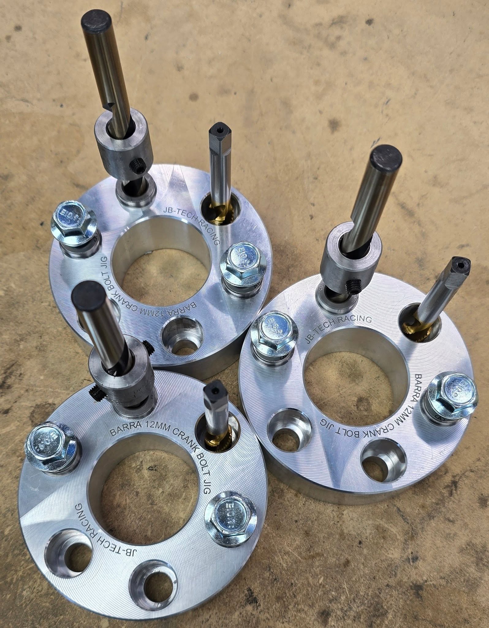 Barra Crank Bolt Jig